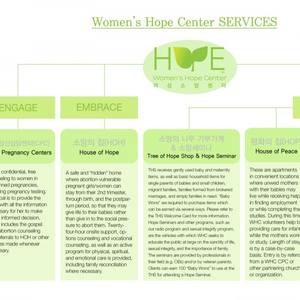 Women's Hope Center Services
